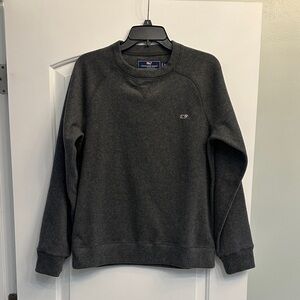 Vineyard Vines Charcoal Crewneck Sweater